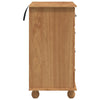 Skap med skuffer Brun 45,8 x 40 x 79 cm Massivt furutre