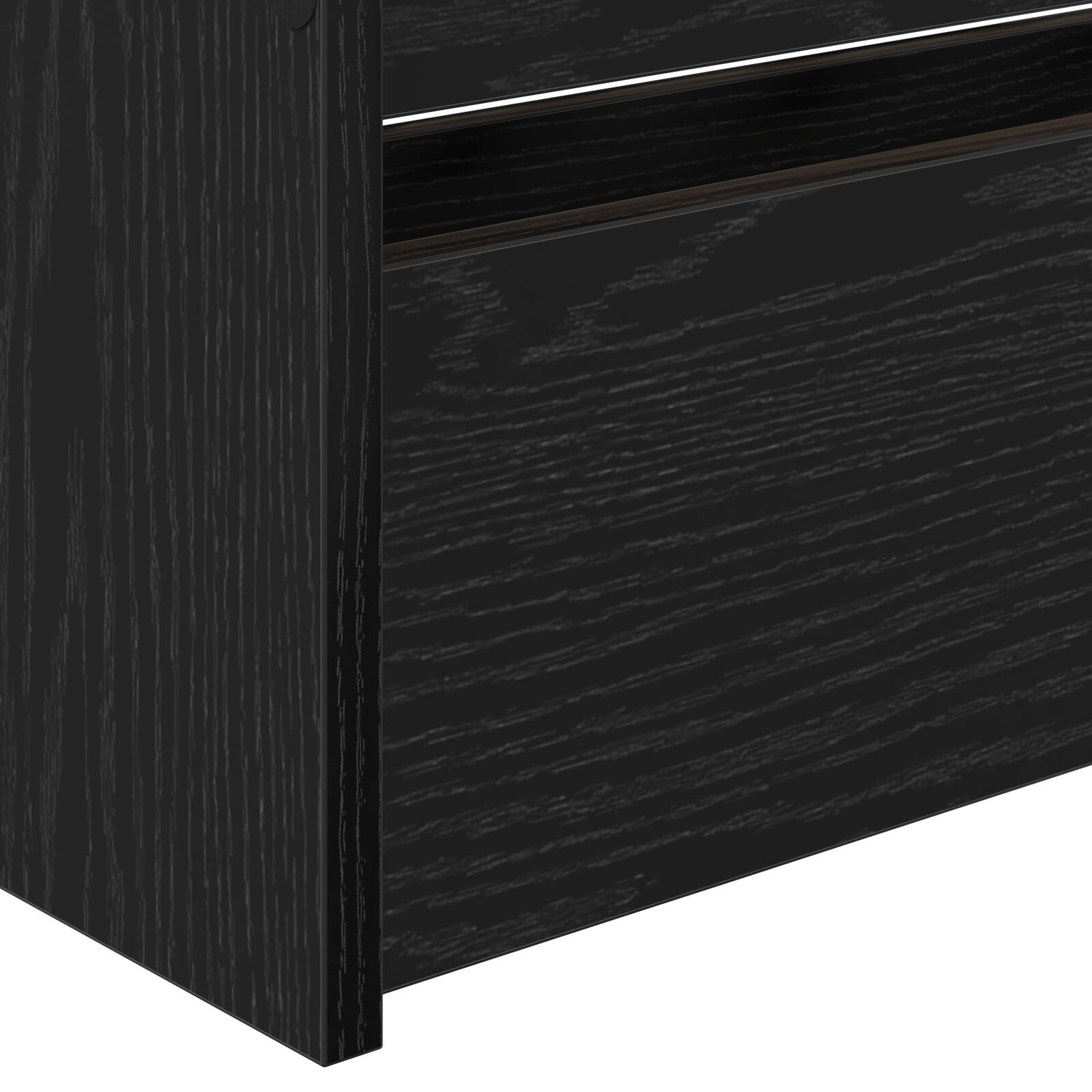 Dagseng med skuff med lagring Grå 90 x 200 cm Konstruert tre