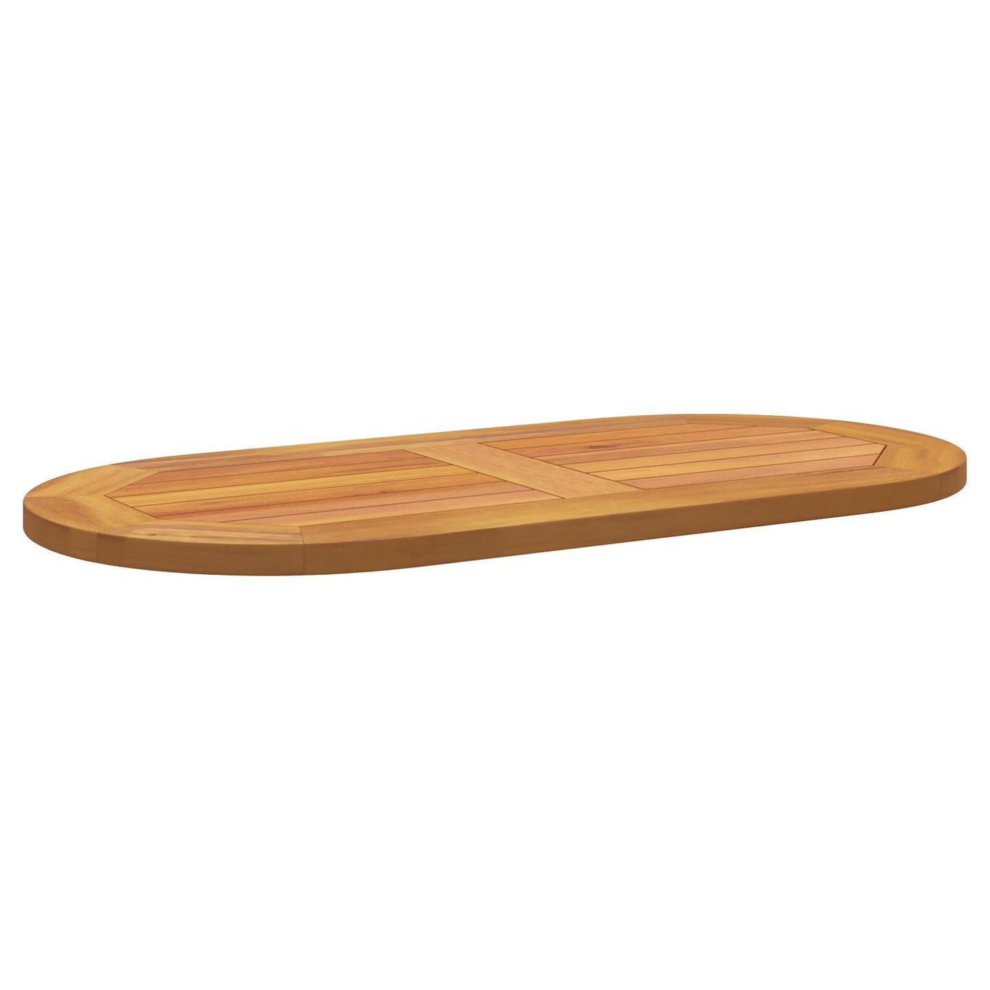 Bordplate Olje naturlig 80 x 40 x 2 cm Solid akasietre