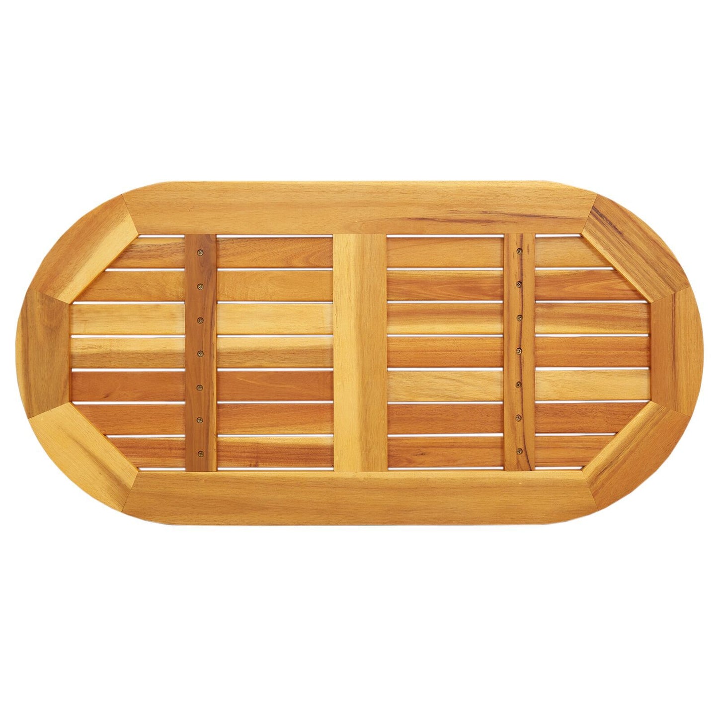 Bordplate Olje naturlig 90 x 45 x 2 cm Solid akasietre