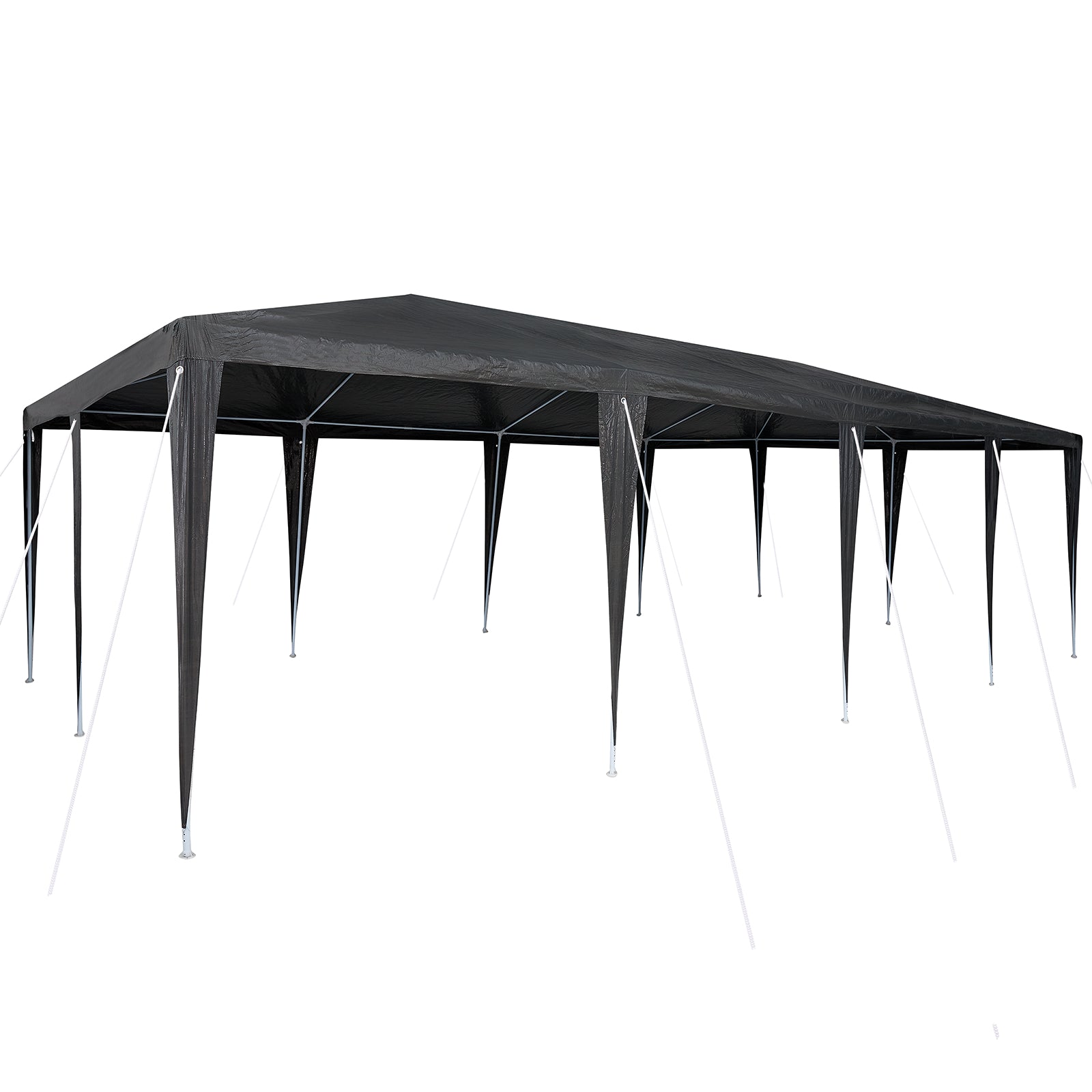 Partytelt Antrasitt og Hvit 800 x 400 x 266 cm