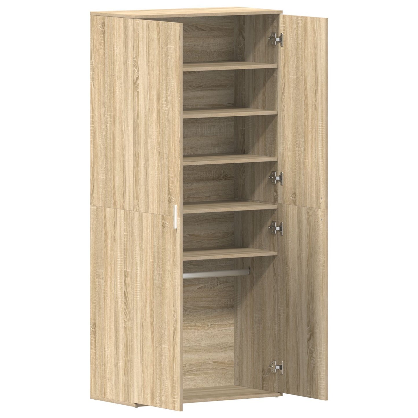 Sko Skap med hylle Sonoma eik 80 x 39 x 178 cm Konstruert tre