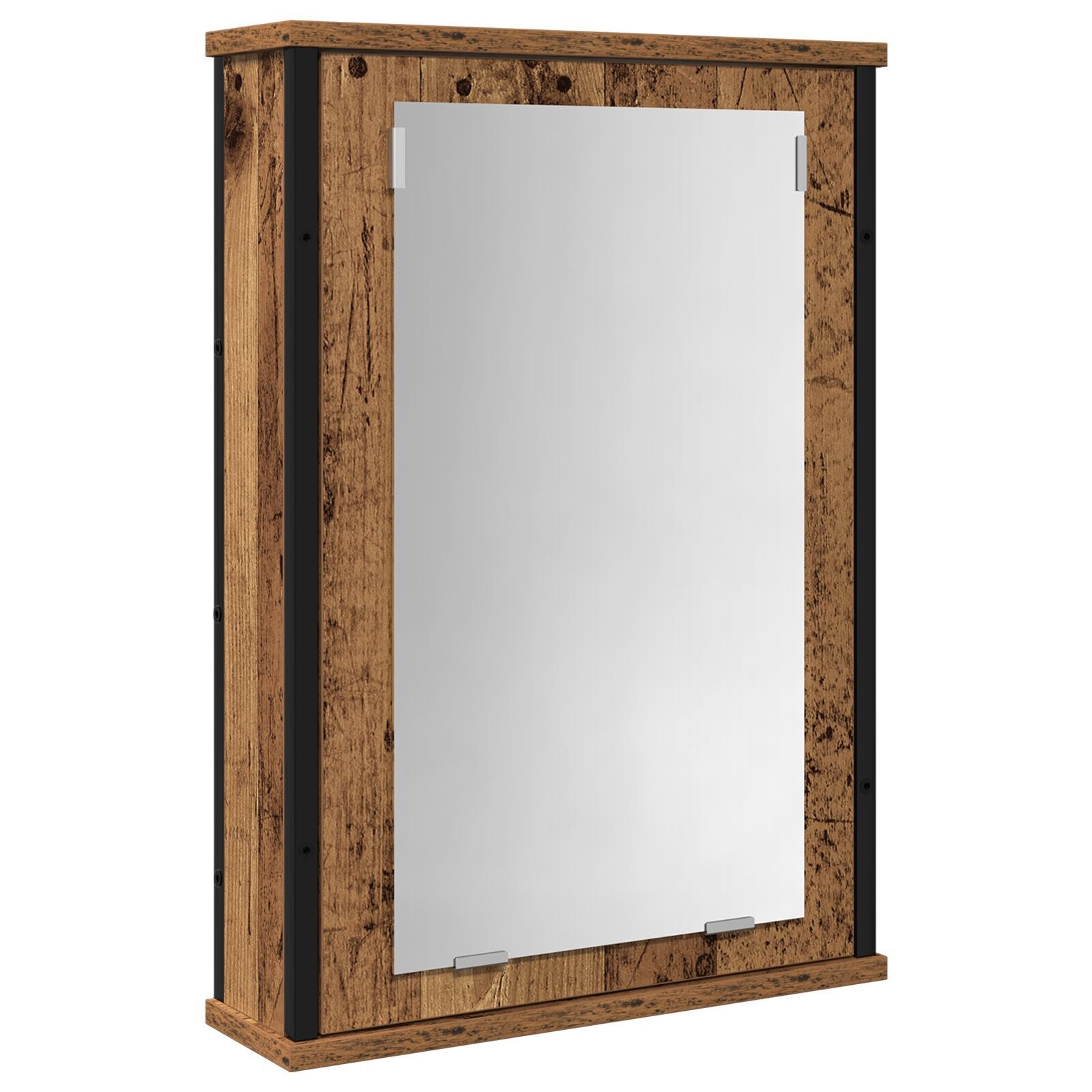 Baderomsinnredningssett med lagring 2 pcs Brun 60 x 30 x 60 cm