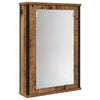 Baderomsinnredningssett med lagring 2 pcs Brun 60 x 30 x 60 cm