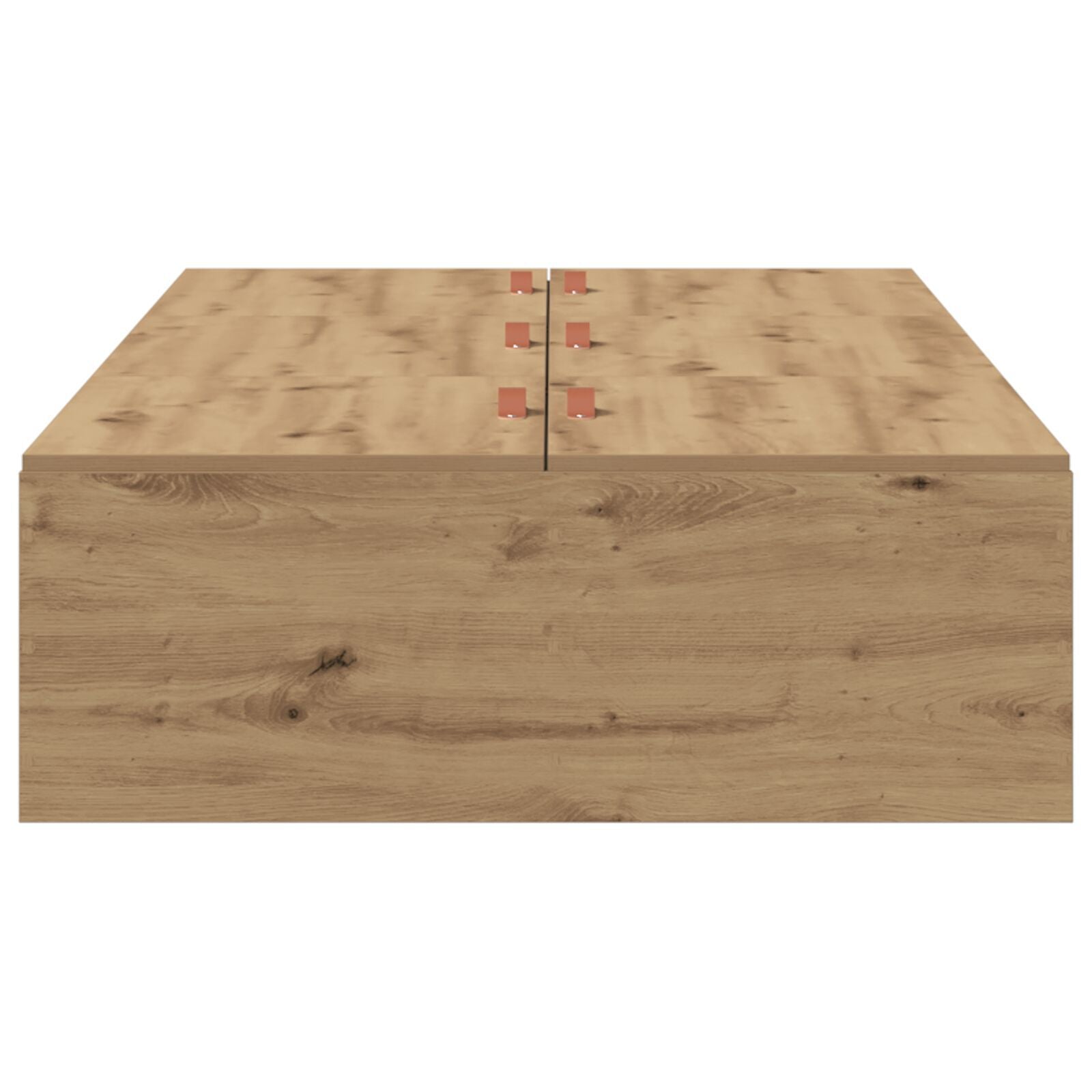 Seng med lagring Artisan Eik 80 x 200 cm Konstruert tre