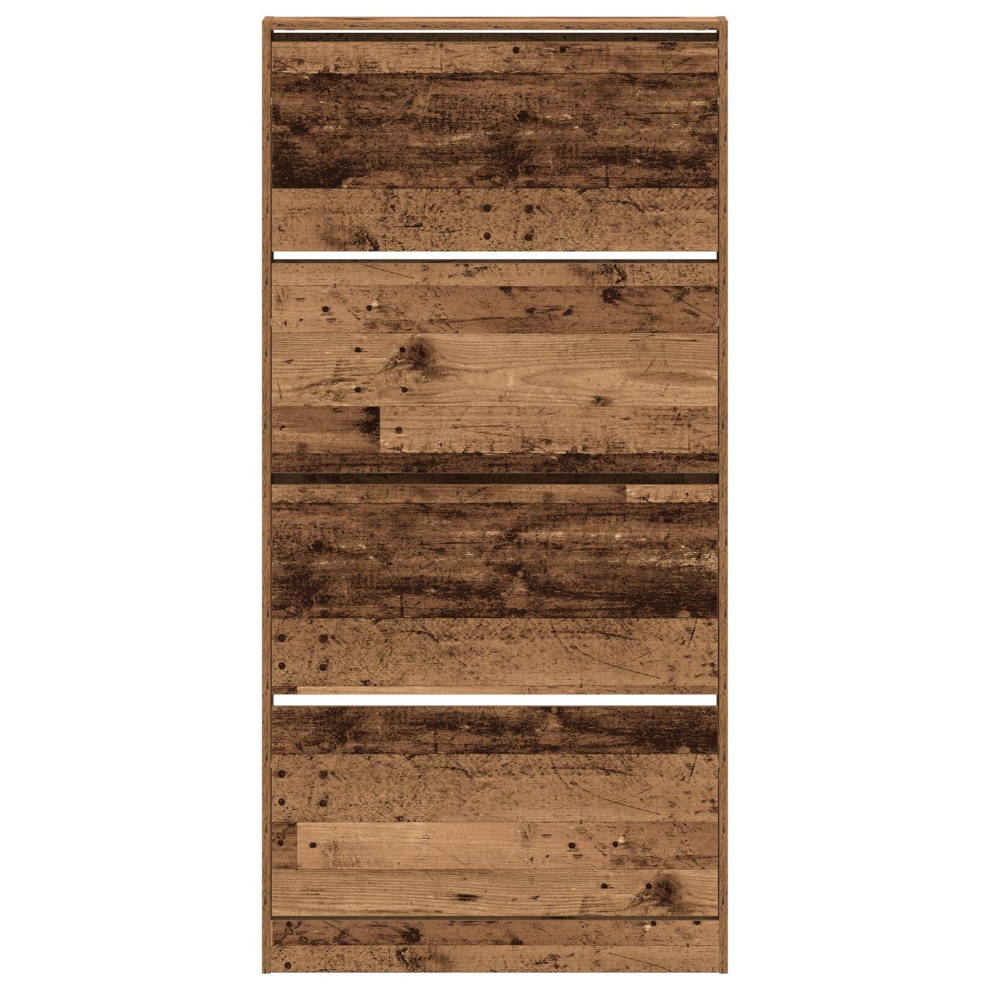 Sko Skap med dør Gammelt tre 80 x 21 x 163,5 cm Konstruert tre