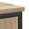 Baderomsinnredningssett med hylle 2 pcs Brun 60 x 30 x 60 cm