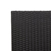 Hage stabelstoler 2 pcs Svart og Brun