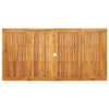 Hage Spisegruppe 9 pcs Grå Poly rattan