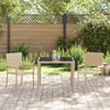 Hage Spisegruppe 3 pcs Beige 90 x 90 x 75 cm polyrotting
