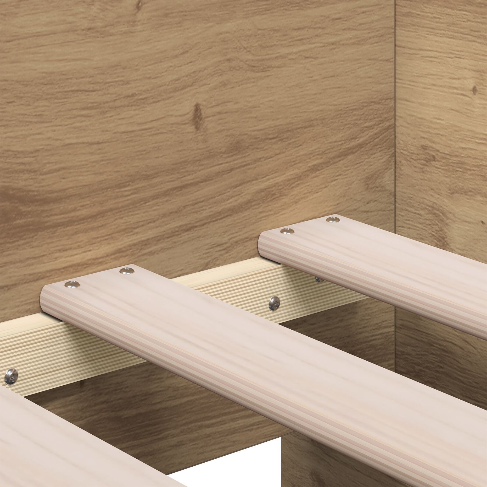 Seng med hodegjerde Artisan Eik 75 x 190 cm Konstruert tre