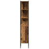 Baderomsinnredningssett 3 pcs Gammelt tre 33 x 33 x 185.5 cm