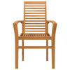 Stabelbar Hagemøbel Brun 62,5 x 54,5 x 95,5 cm Heltre teak