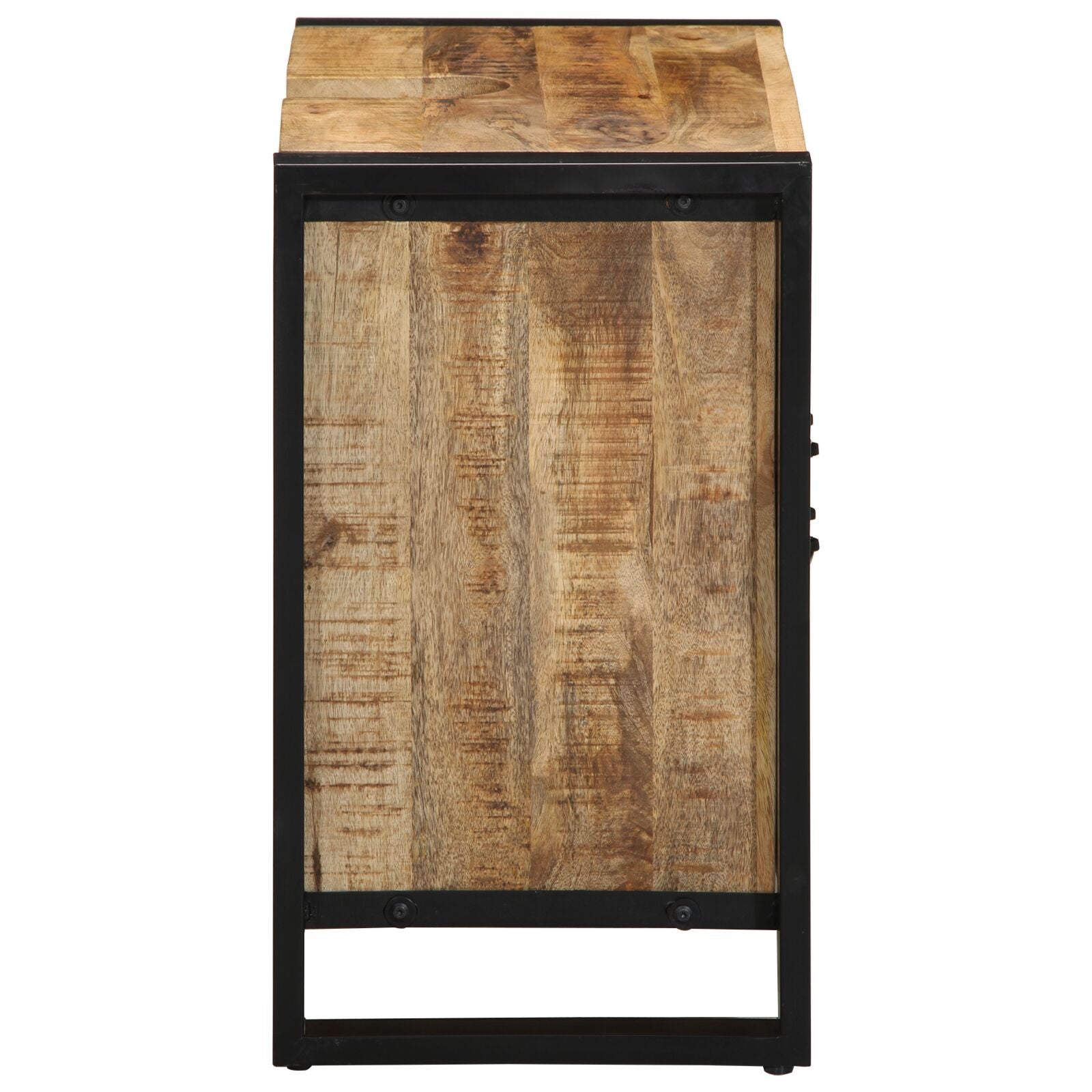 Baderomskap med lagring Brun 55 x 35 x 60 cm Massivt mangotre