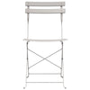 Hage Folding Stol Folding 2 pcs Beige 42 x 46 x 82cm Stål