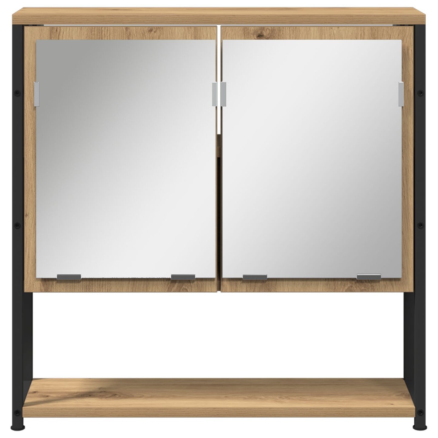 Baderomsinnredningssett 2 stk. Brun 60 x 30 x 60 cm