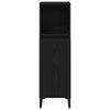 Baderomsinnredningssett med skuff 3 pcs Svart 30 x 30 x 180 cm