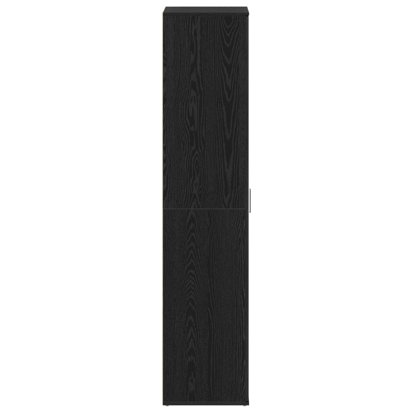 Sko Skap med hylle Svart Eik 80 x 39 x 178 cm Konstruert tre