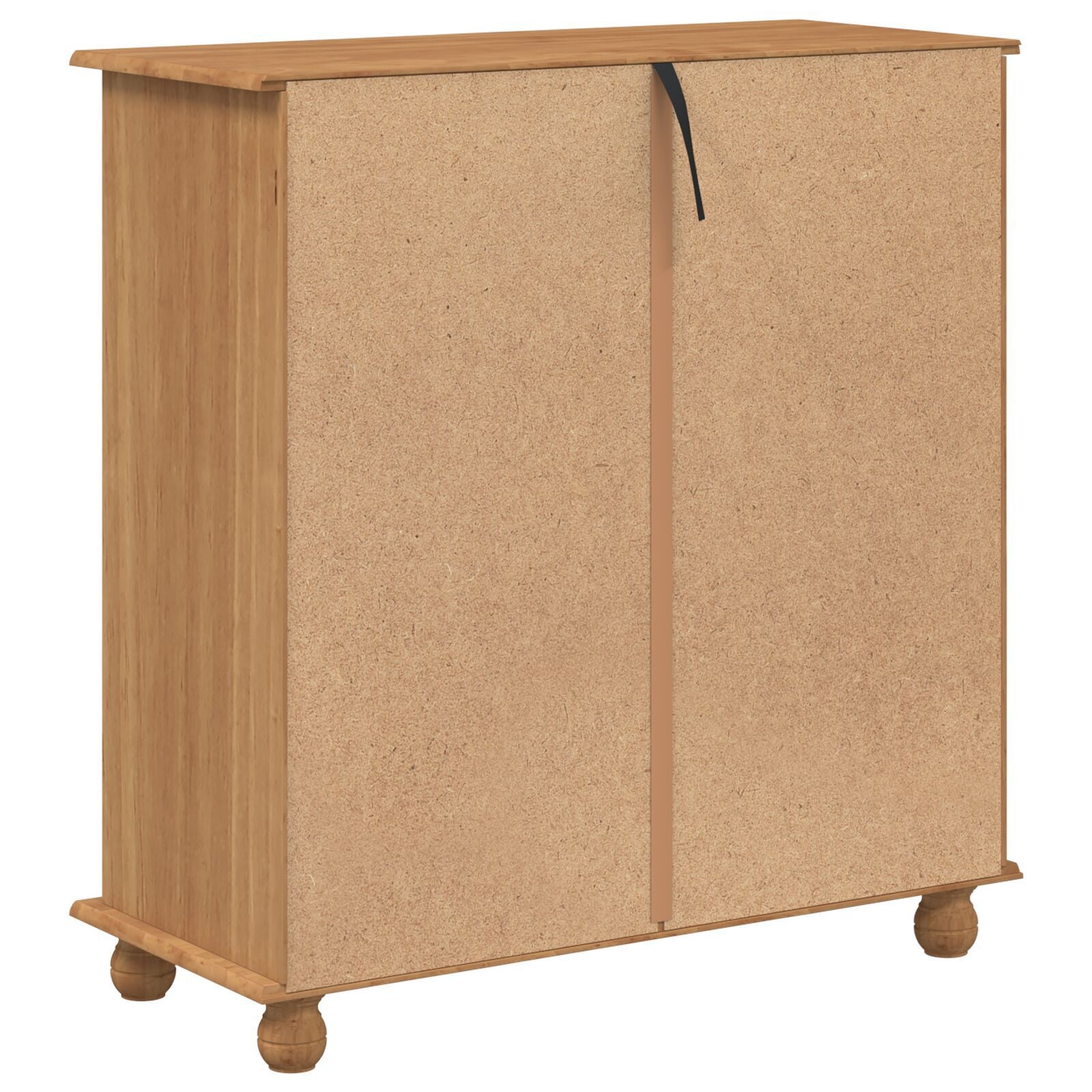 Skap med skuffer Brun 91 x 40 x 95.5 cm Massivt furutre