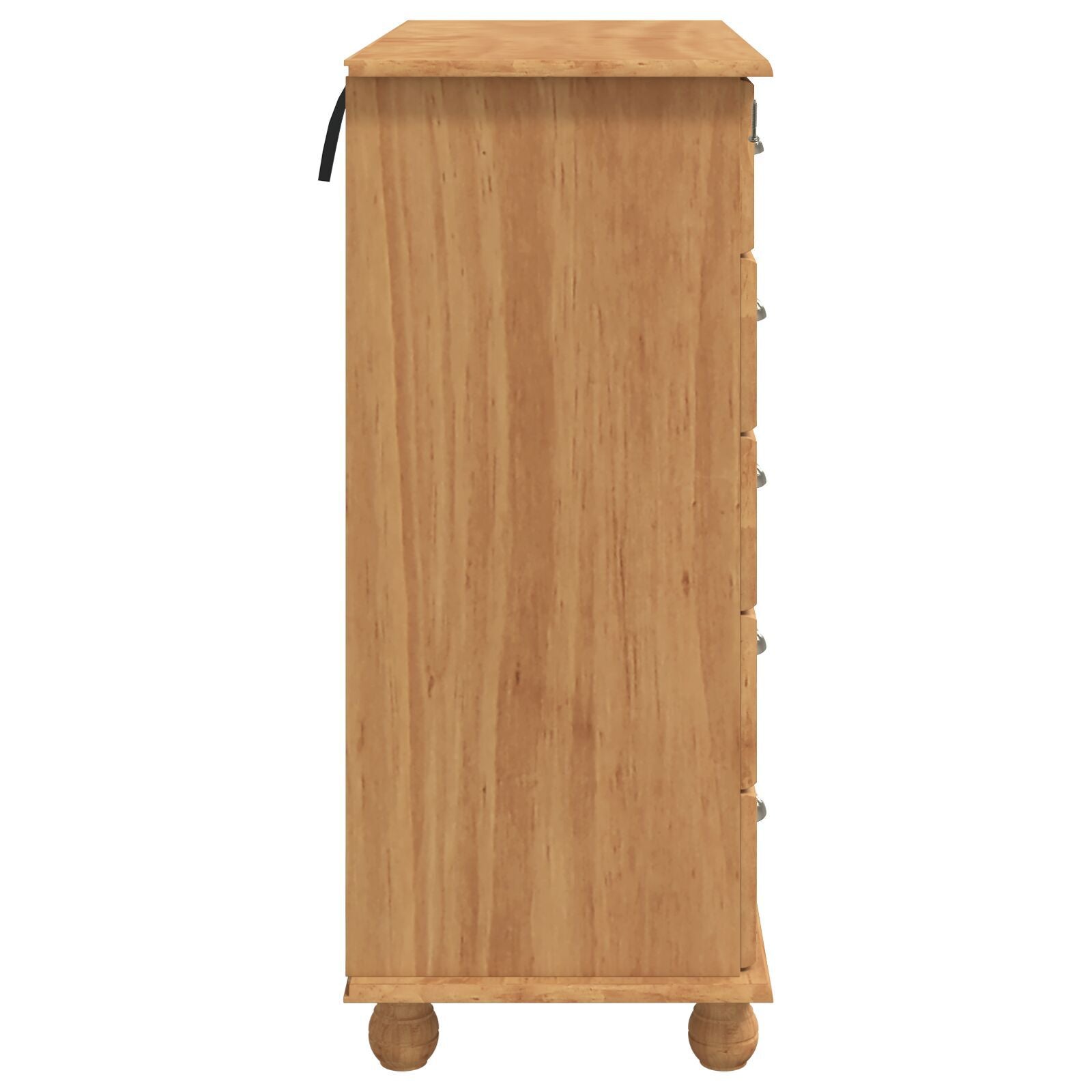 Skap med skuffer Brun 91 x 40 x 95.5 cm Massivt furutre