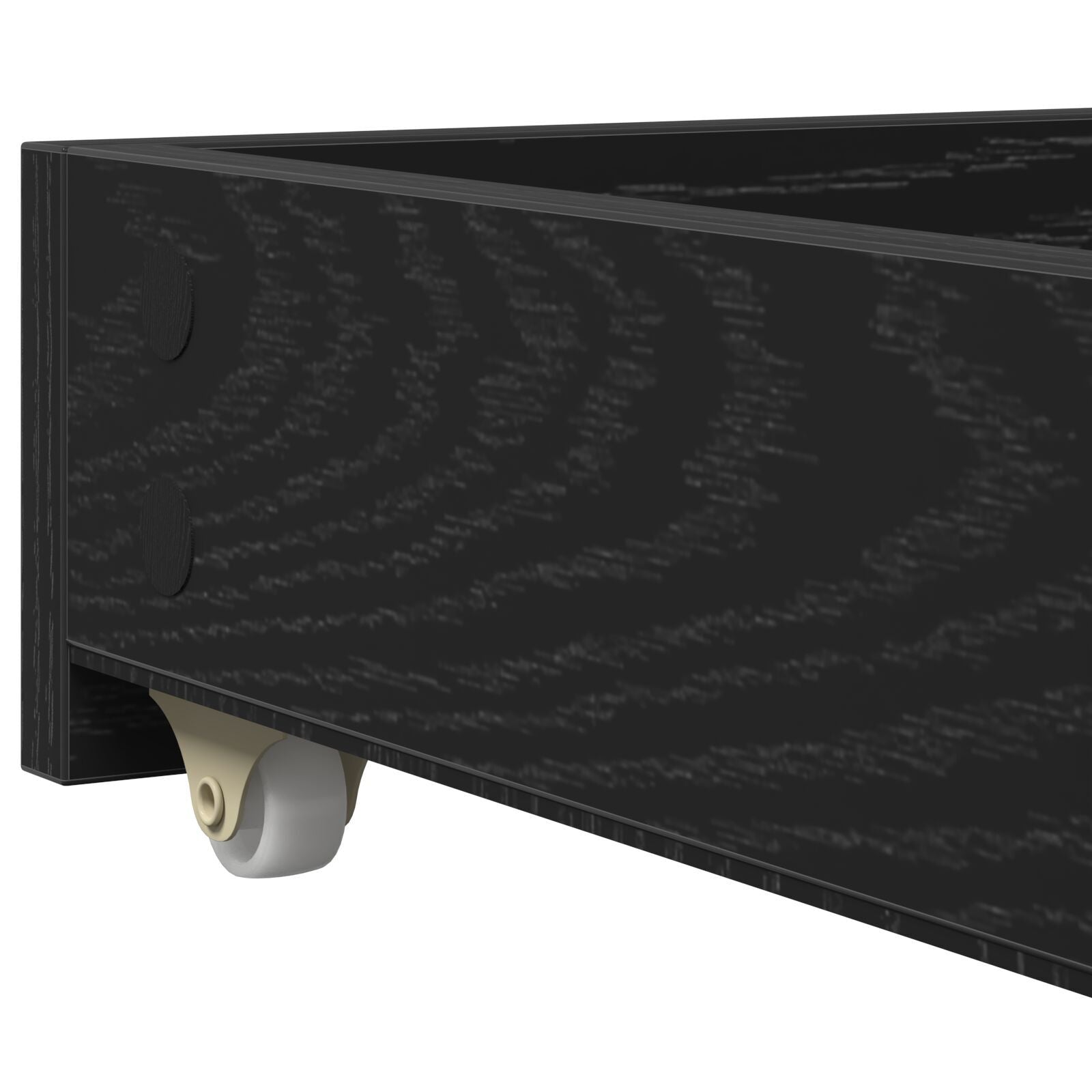 Dagseng med skuff med lagring Grå 90 x 200 cm Konstruert tre