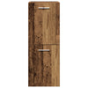 Baderoms møbelsett Veggmontert 4 pcs Gamle tre 30 x 30 x 130 cm