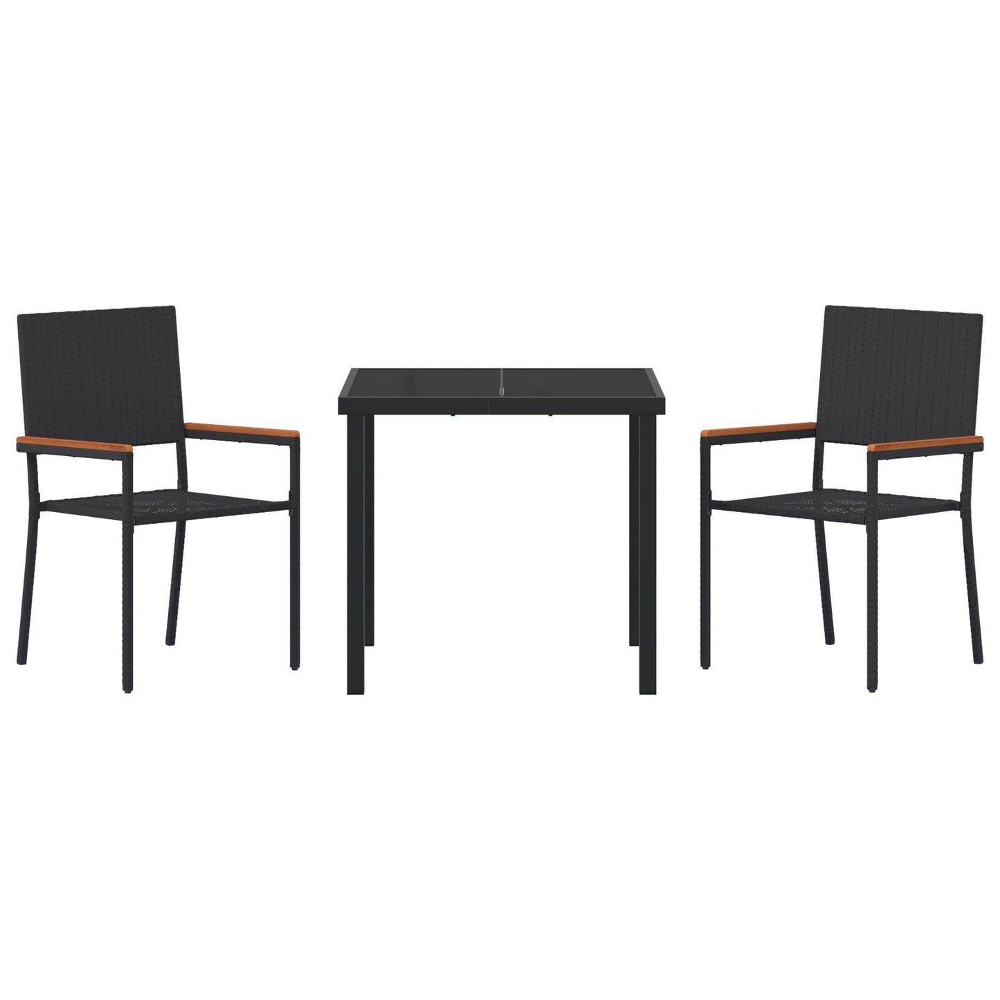 Hage Spisegruppe med pute 7 pcs Beige polyrotting