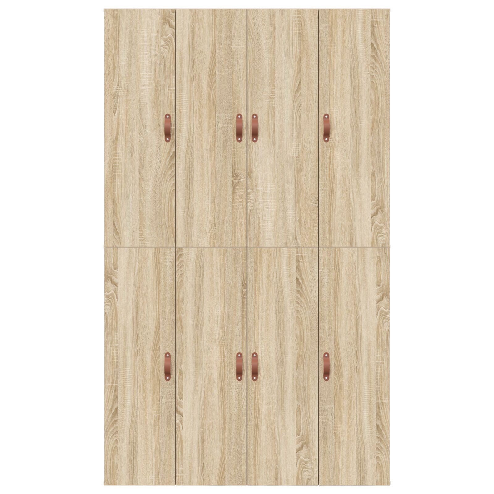 Seng med lagring Sonoma eik 120 x 190 cm Konstruert tre