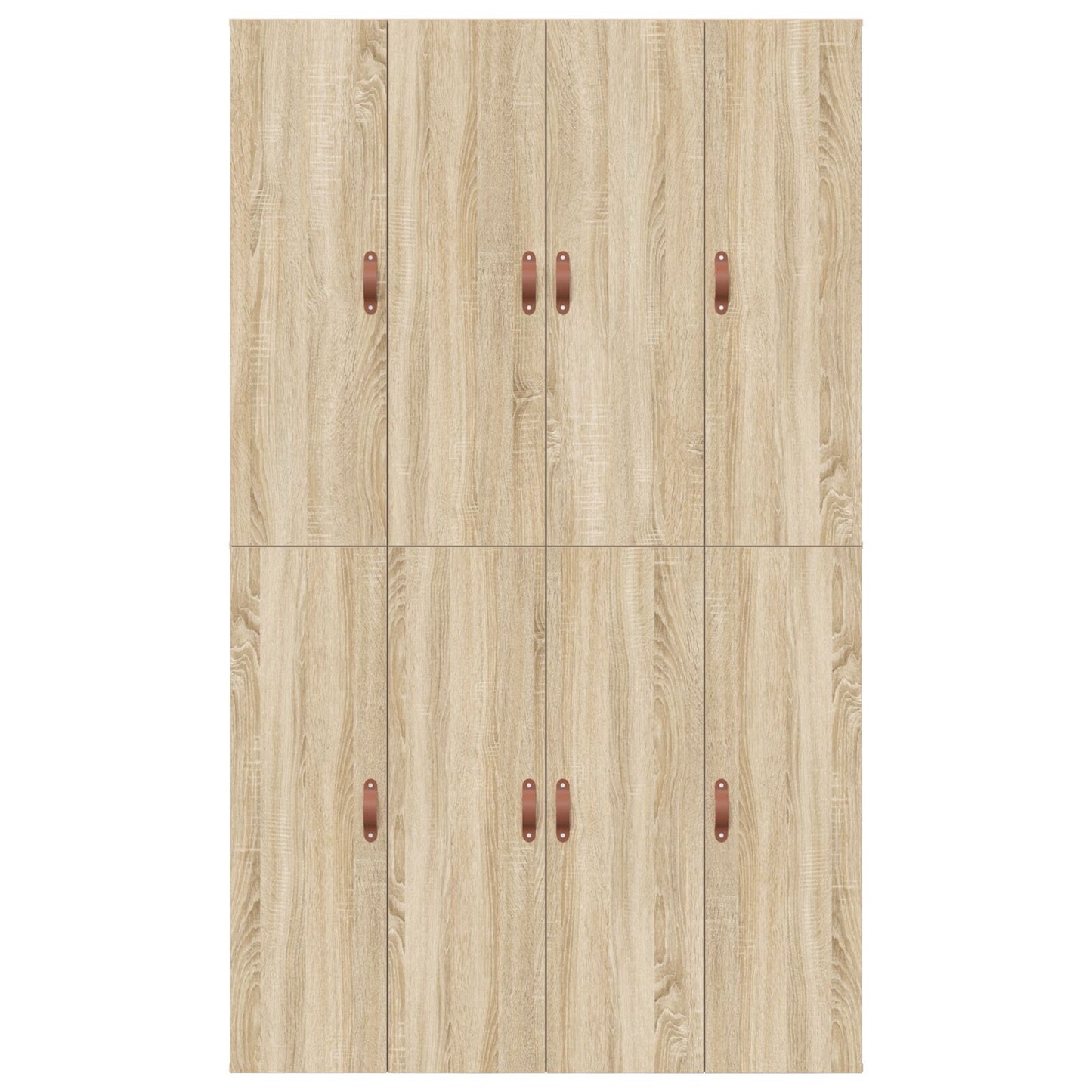 Seng med lagring Sonoma eik 120 x 190 cm Konstruert tre