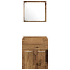 Baderoms møbelsett Veggmontert 4 pcs Gamle tre 30 x 30 x 130 cm