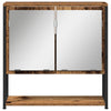 Baderomsinnredningssett 3 pcs Gammelt tre 33 x 33 x 185.5 cm
