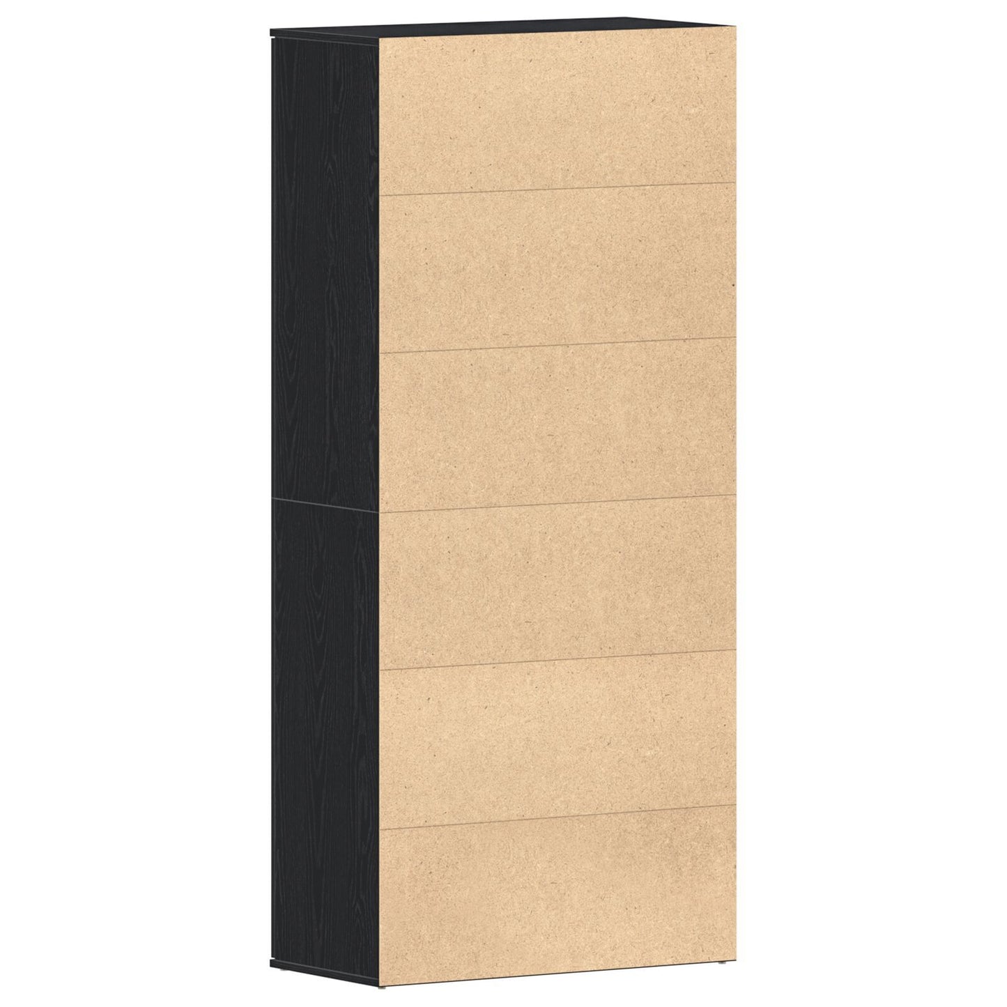 Sko Skap med hylle Svart Eik 80 x 39 x 178 cm Konstruert tre