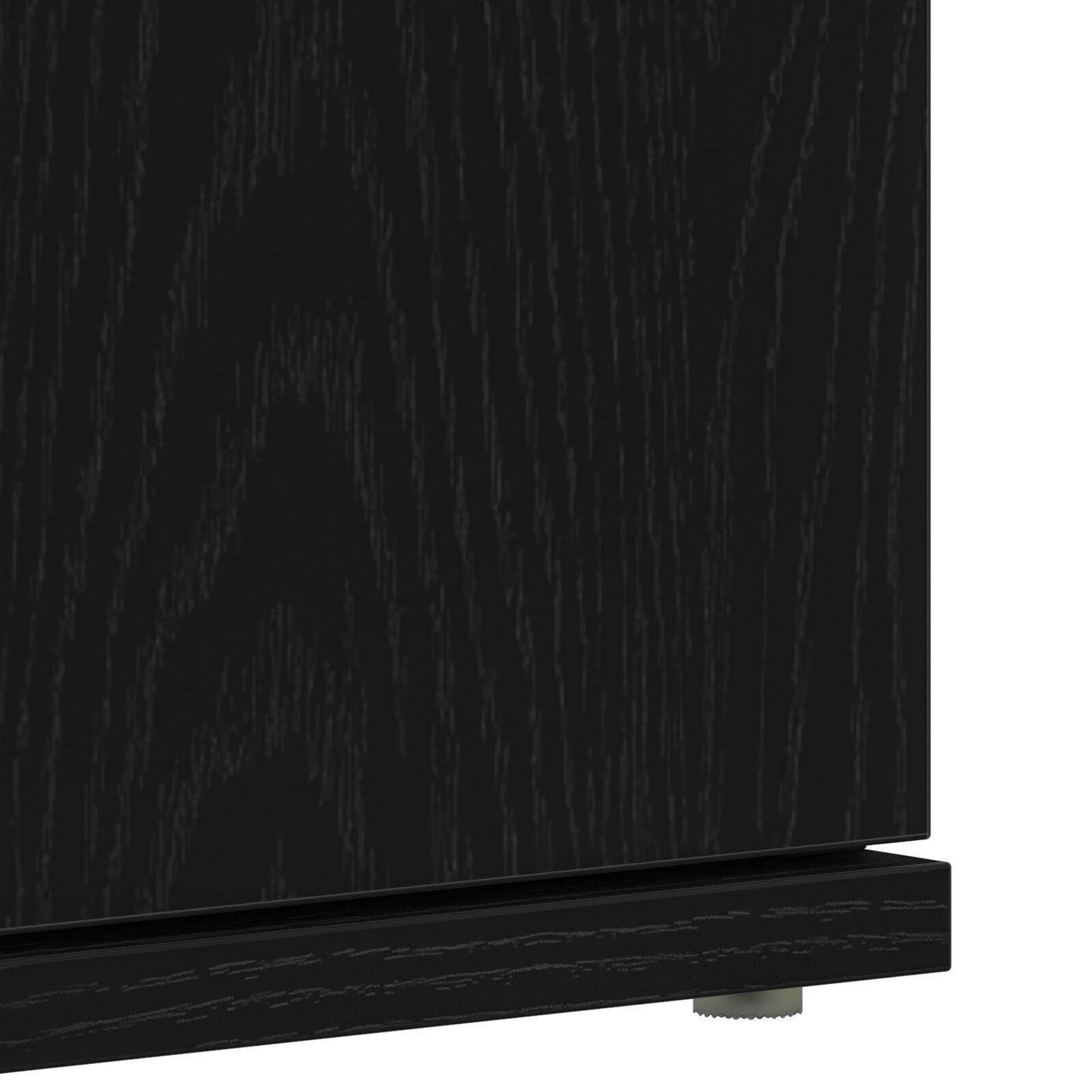 Sko Skap med hylle Svart Eik 80 x 39 x 178 cm Konstruert tre