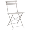Hage Folding Stol Folding 2 pcs Beige 42 x 46 x 82cm Stål