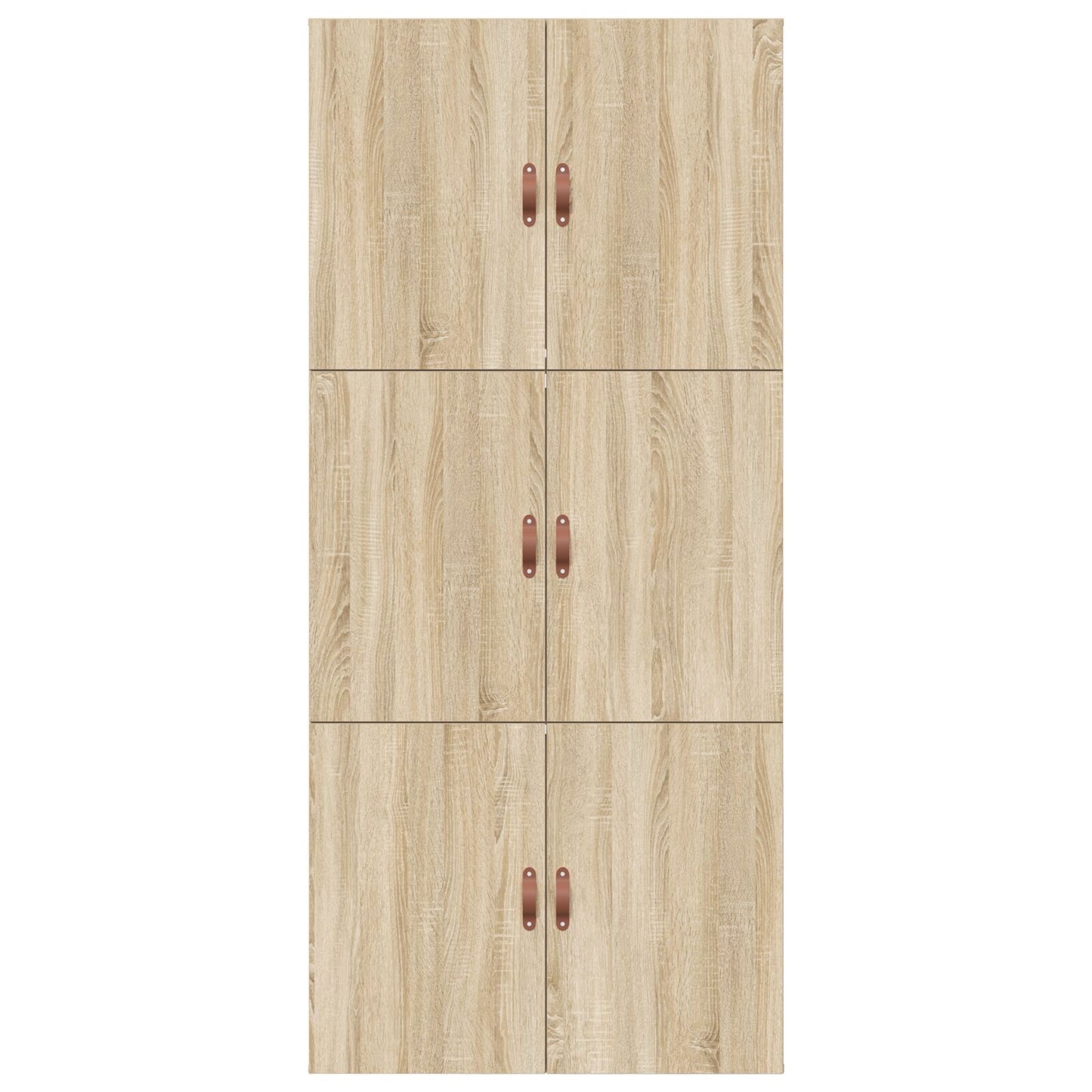 Seng med lagring Sonoma eik 100 x 200 cm Konstruert tre