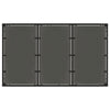 Hage Spisegruppe 5 pcs Svart 150 x 90 x 75 cm polyrotting
