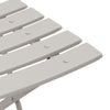 Hage Folding Stol Folding 2 pcs Beige 42 x 46 x 82cm Stål