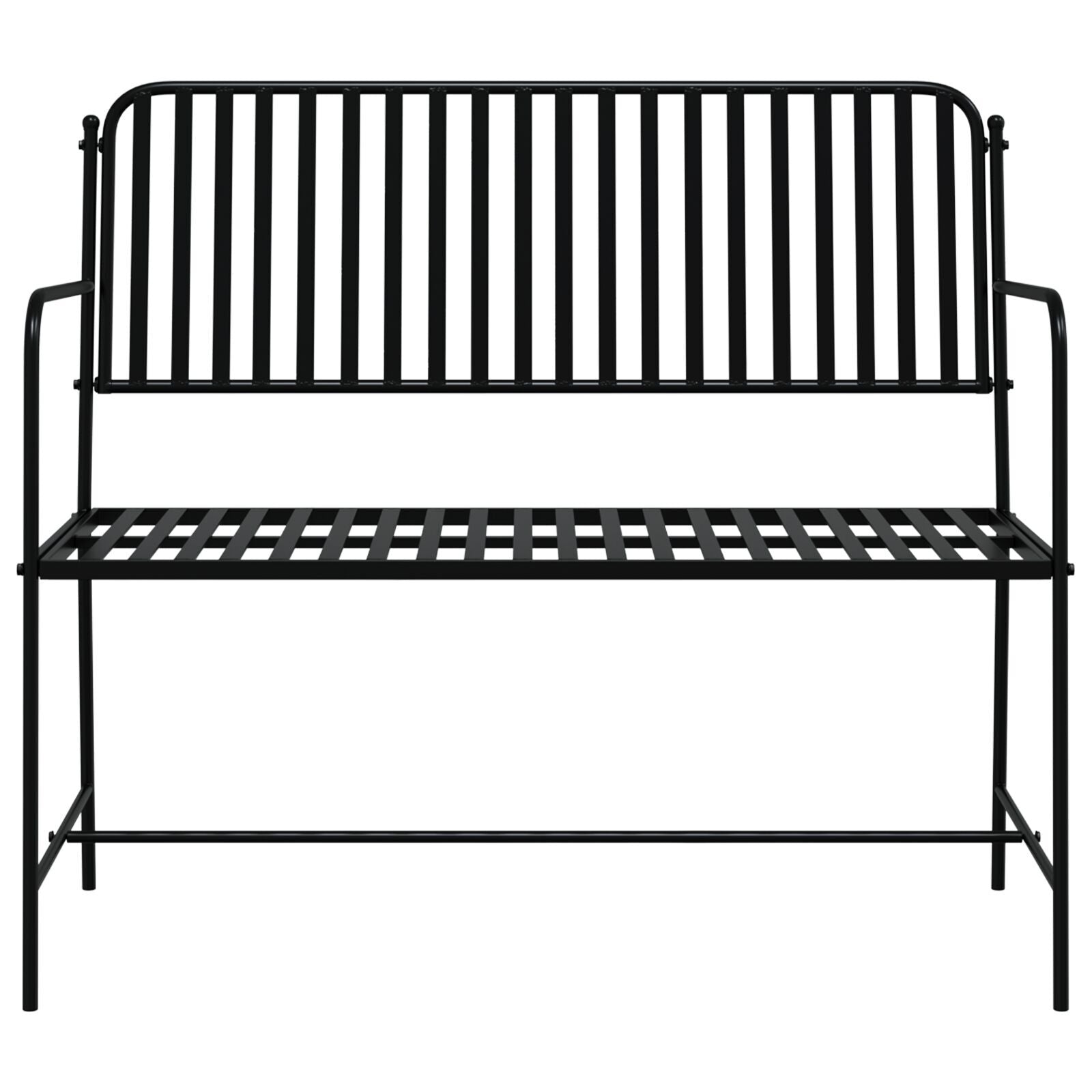 Hagebenk Svart 104 x 54 x 93 cm Stål