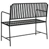 Hagebenk Svart 104 x 54 x 93 cm Stål