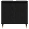 Baderomsmøbelsett med lagring 3 pcs Svart Eik 30 x 30 x 190 cm