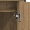 Baderomsinnredningssett med lagring 2 pcs Brun 60 x 30 x 60 cm