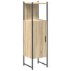 Baderomsinnredningssett med hylle 3 pcs Brun 60 x 30 x 60 cm