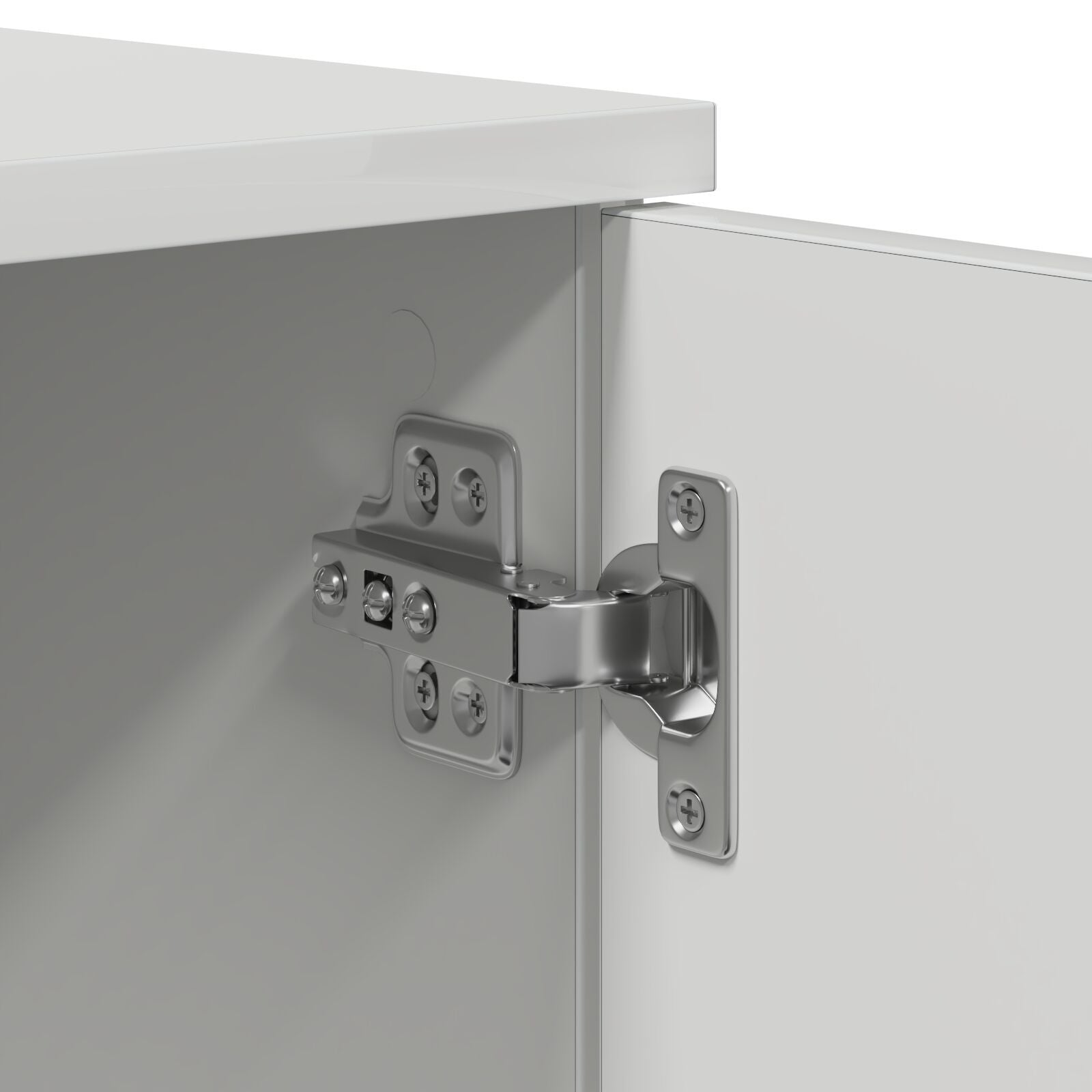 Seng med lagring med lagring Hvit 90 x 200 cm Konstruert tre