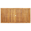 Hage Spisegruppe 7 pcs Grå Poly rattan