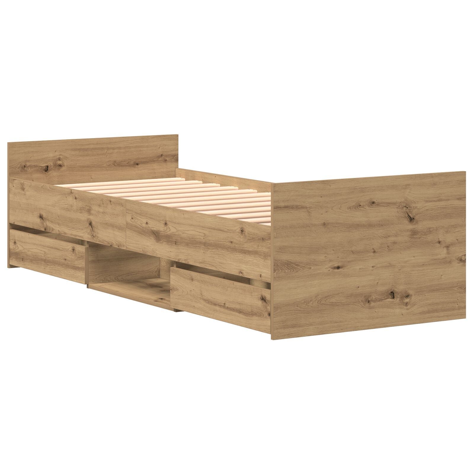 Sengestamme Artisan Eik 193 x 78 x 50 cm Konstruert tre