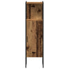 Baderomsinnredningssett 4 pcs Gammelt tre 33 x 33 x 185.5 cm
