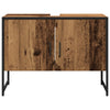 Baderomsinnredningssett med lagring 2 pcs Brun 80 x 33 x 60 cm