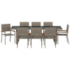 Hage Spisegruppe 11 pcs Beige Poly rattan