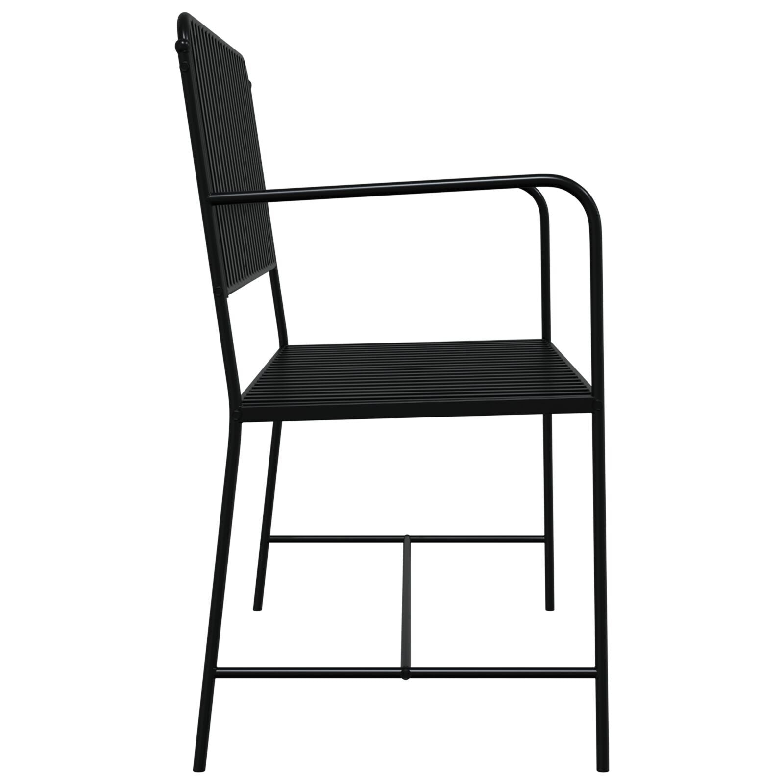 Hagebenk Svart 104 x 54 x 93 cm Stål