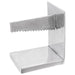 Bokstøtter 2 pcs sølv 11 x 14 x 17,5 cm Aluminium